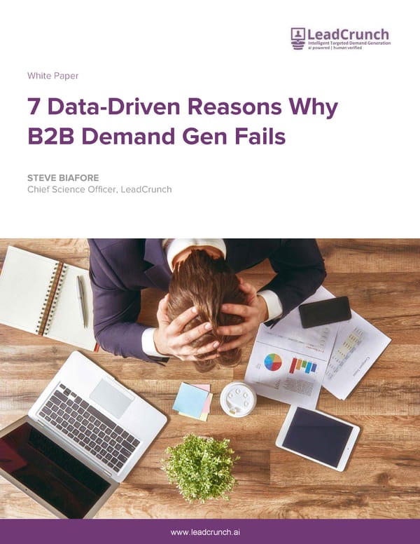 7 Data-Driven Reasons Why B2B Demand Gen Fails - Page 1