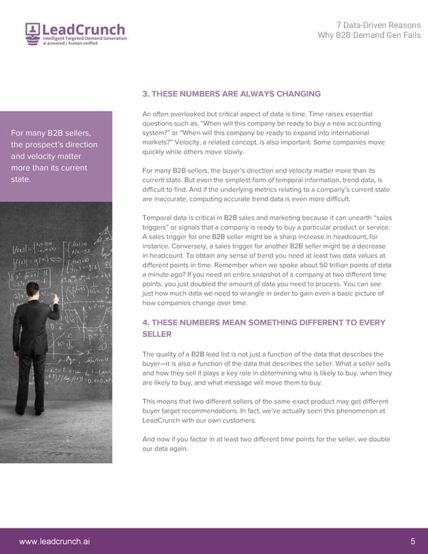 7 Data-Driven Reasons Why B2B Demand Gen Fails - Page 5